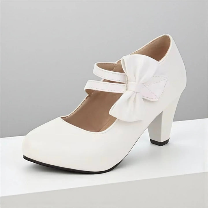 Amelia - Double Strap Mary Jane Heels