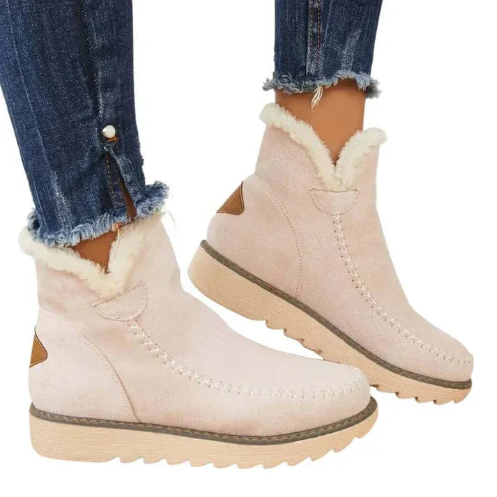 Charlotte - Plush Lambskin Winter Boots