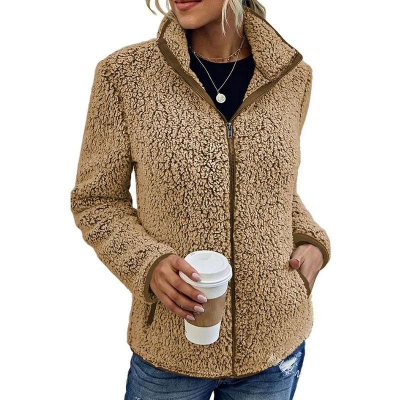 Dahlia - Cozy Fleece Winter Jacket