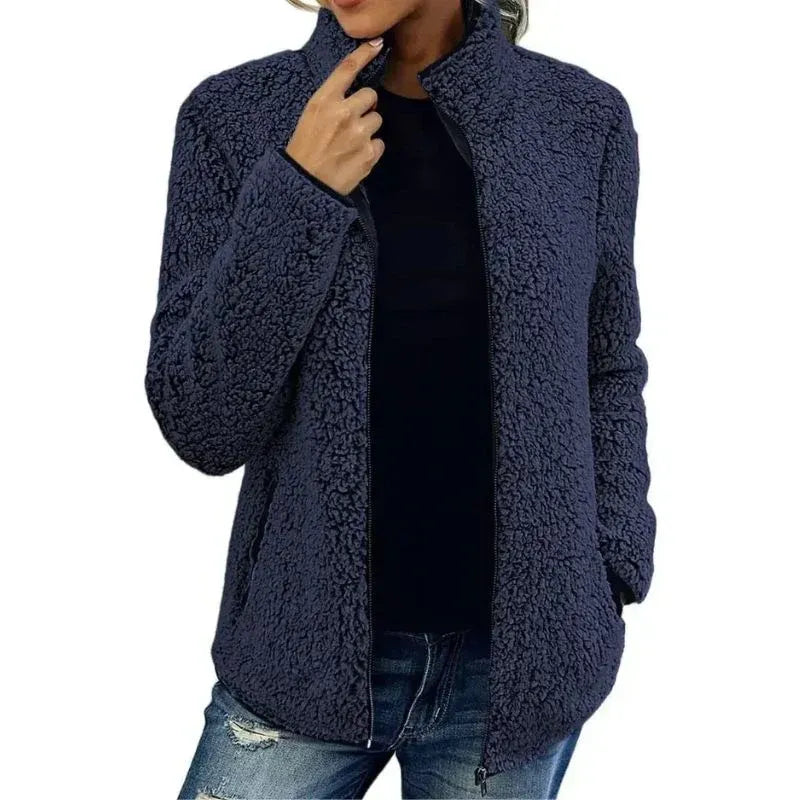 Dahlia - Cozy Fleece Winter Jacket
